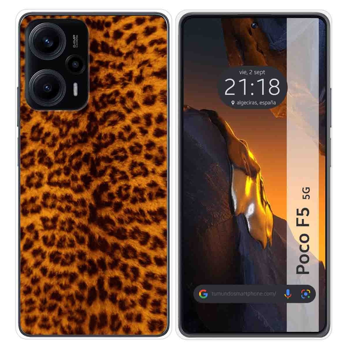 Funda Silicona para Xiaomi Poco F5 5G diseño Animal 03 Dibujos