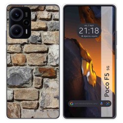 Funda Silicona para Xiaomi Poco F5 5G diseño Ladrillo 03 Dibujos