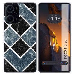 Funda Silicona para Xiaomi Poco F5 5G diseño Mármol 06 Dibujos