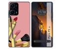 Funda Silicona para Xiaomi Poco F5 5G diseño Brochas Dibujos