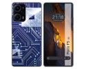 Funda Silicona para Xiaomi Poco F5 5G diseño Circuito Dibujos