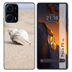 Funda Silicona para Xiaomi Poco F5 5G diseño Concha Dibujos
