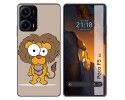 Funda Silicona para Xiaomi Poco F5 5G diseño Leon Dibujos