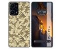 Funda Silicona para Xiaomi Poco F5 5G diseño Sand Camuflaje Dibujos