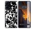 Funda Silicona para Xiaomi Poco F5 5G diseño Snow Camuflaje Dibujos