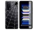 Funda Silicona Transparente para Xiaomi POCO F5 Pro 5G diseño Araña Dibujos