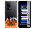Funda Silicona Transparente para Xiaomi POCO F5 Pro 5G diseño Bufalo Dibujos