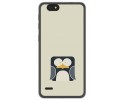 Funda Gel Tpu para Zte Blade A330 Diseño Pingüino Dibujos