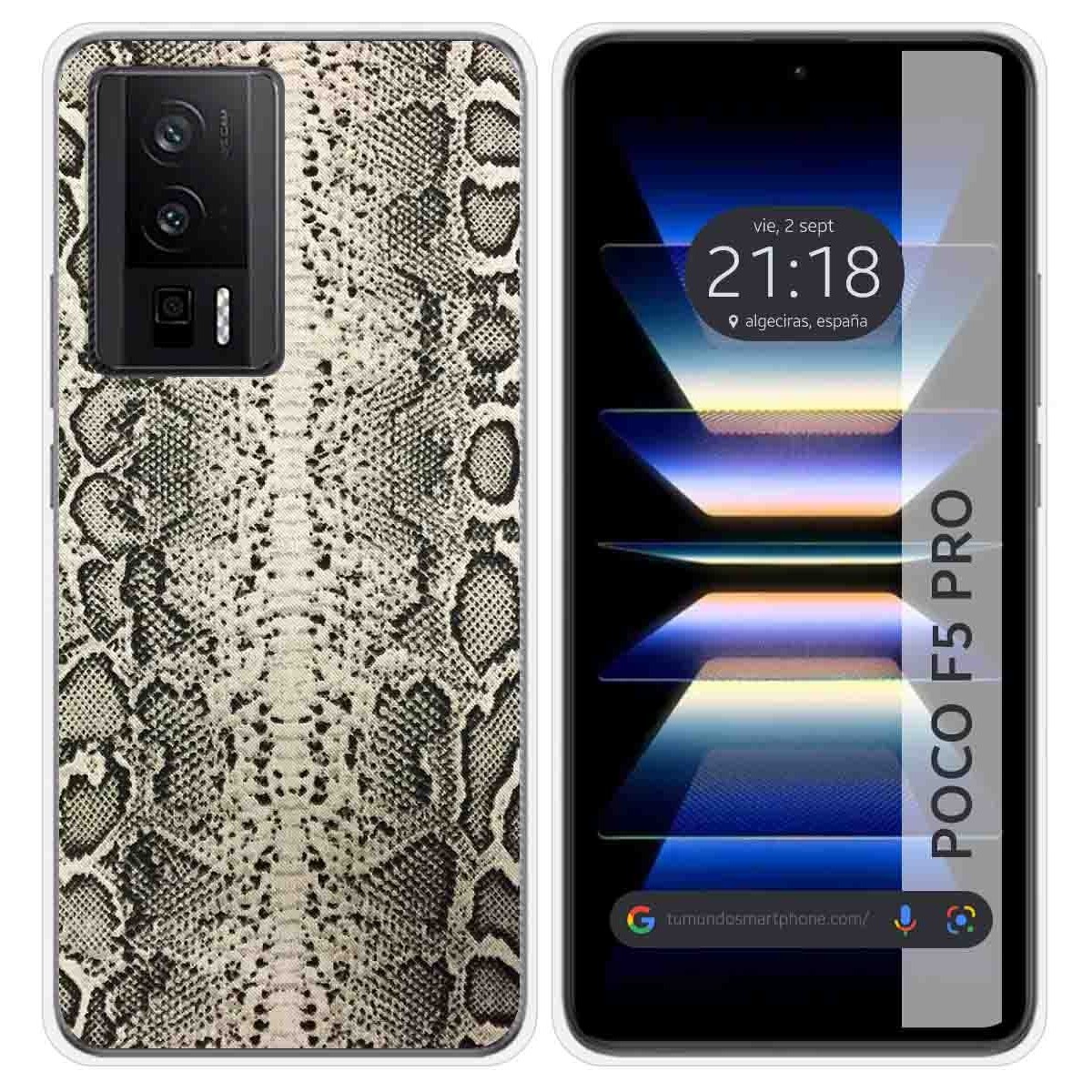 Funda Silicona para Xiaomi POCO F5 Pro 5G diseño Animal 01 Dibujos