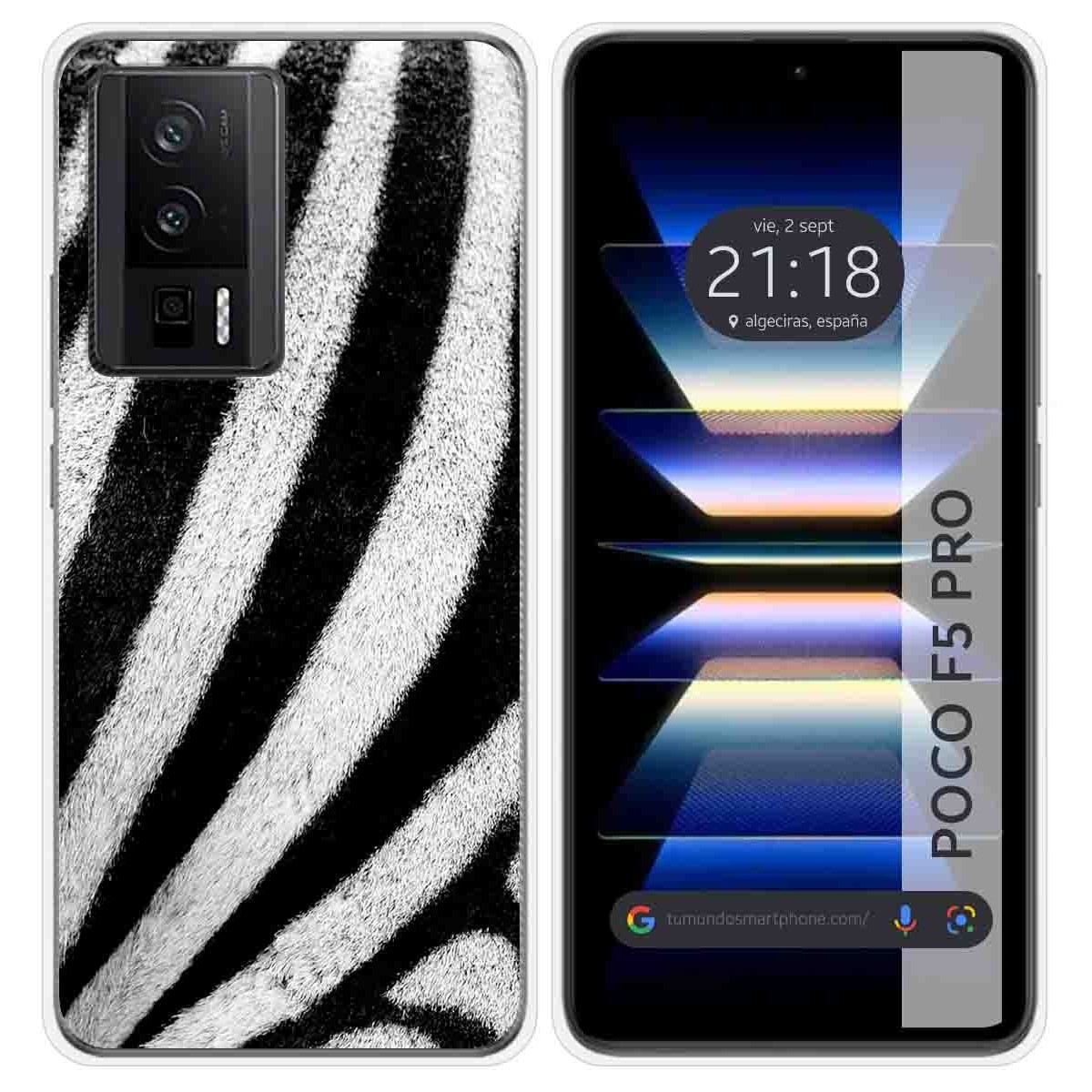 Funda Silicona para Xiaomi POCO F5 Pro 5G diseño Animal 02 Dibujos