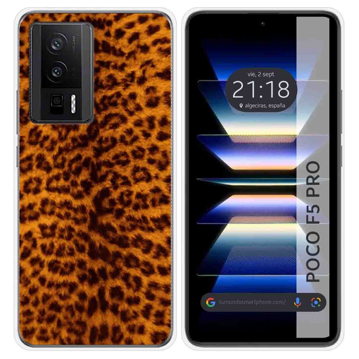 Funda Silicona para Xiaomi POCO F5 Pro 5G diseño Animal 03 Dibujos