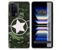 Funda Silicona para Xiaomi POCO F5 Pro 5G diseño Camuflaje 01 Dibujos