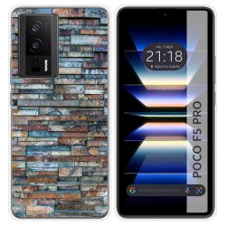 Funda Silicona para Xiaomi POCO F5 Pro 5G diseño Ladrillo 05 Dibujos