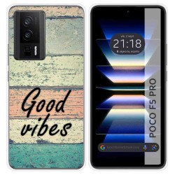 Funda Silicona para Xiaomi POCO F5 Pro 5G diseño Madera 01 Dibujos