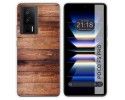 Funda Silicona para Xiaomi POCO F5 Pro 5G diseño Madera 02 Dibujos