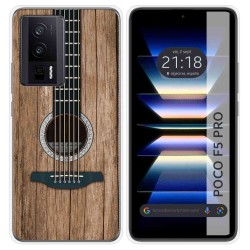 Funda Silicona para Xiaomi POCO F5 Pro 5G diseño Madera 11 Dibujos