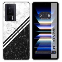 Funda Silicona para Xiaomi POCO F5 Pro 5G diseño Mármol 01 Dibujos