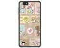 Funda Gel Tpu para Zte Blade A330 Diseño Sellos Dibujos