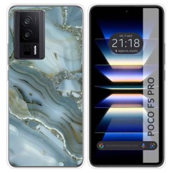 Funda Silicona para Xiaomi POCO F5 Pro 5G diseño Mármol 09 Dibujos