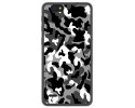 Funda Gel Tpu para Zte Blade A330 Diseño Snow Camuflaje Dibujos