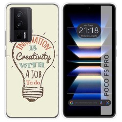 Funda Silicona para Xiaomi POCO F5 Pro 5G diseño Creativity Dibujos