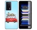 Funda Silicona para Xiaomi POCO F5 Pro 5G diseño Furgoneta Dibujos
