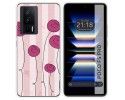 Funda Silicona para Xiaomi POCO F5 Pro 5G diseño Flores Vintage Dibujos