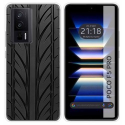 Funda Silicona para Xiaomi POCO F5 Pro 5G diseño Neumatico Dibujos
