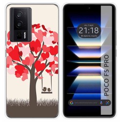 Funda Silicona para Xiaomi POCO F5 Pro 5G diseño Pajaritos Dibujos