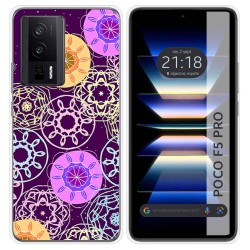 Funda Silicona para Xiaomi POCO F5 Pro 5G diseño Radial Dibujos