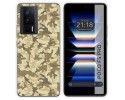 Funda Silicona para Xiaomi POCO F5 Pro 5G diseño Sand Camuflaje Dibujos