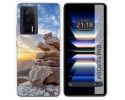 Funda Silicona para Xiaomi POCO F5 Pro 5G diseño Sunset Dibujos
