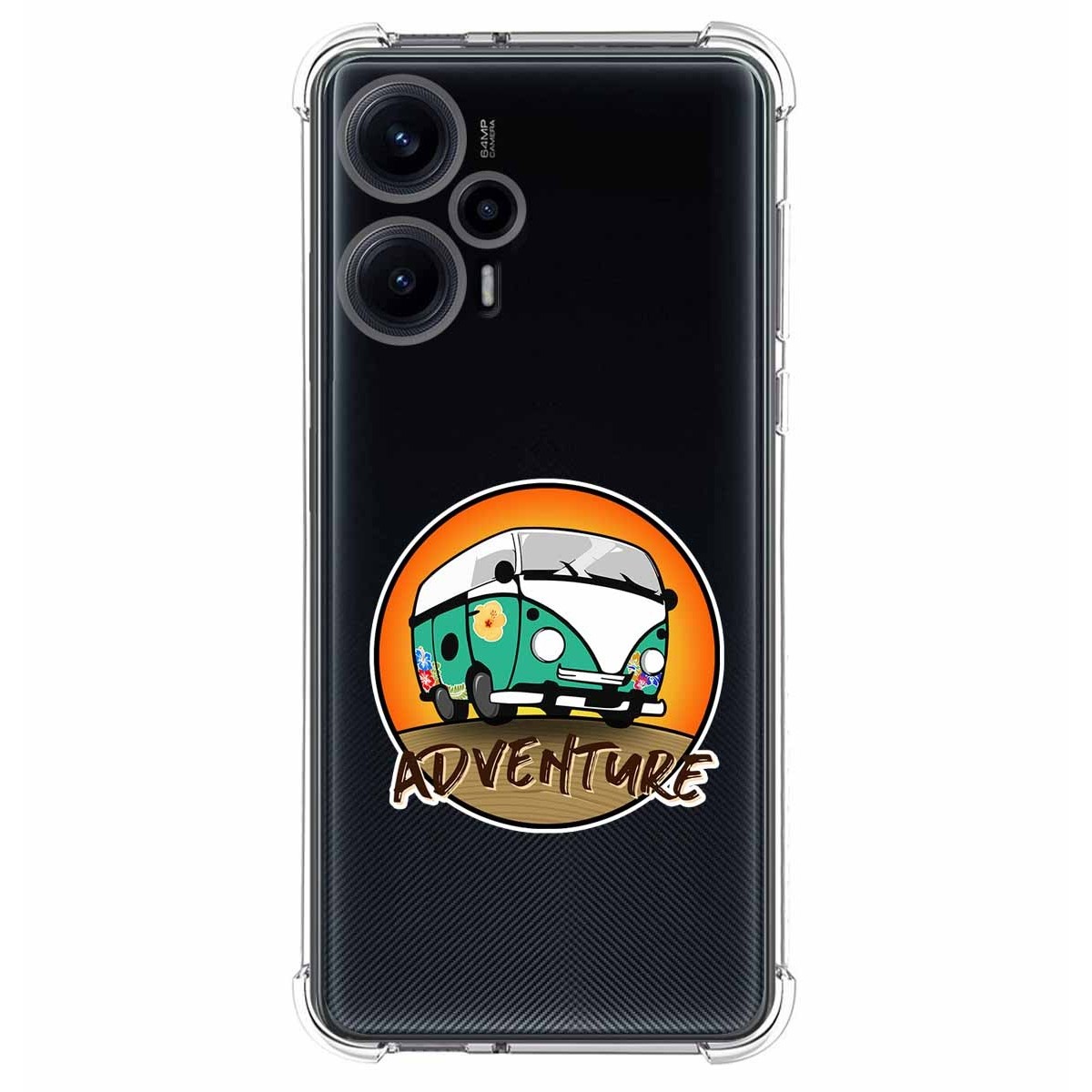 Funda Silicona Antigolpes para Xiaomi POCO F5 5G diseño Adventure Dibujos