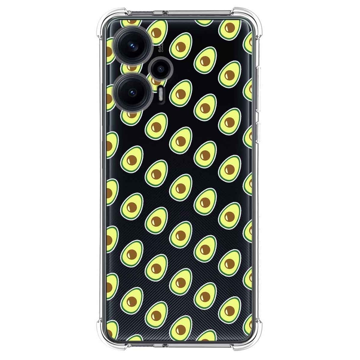 Funda Silicona Antigolpes para Xiaomi POCO F5 5G diseño Aguacate Dibujos