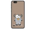 Funda Gel Tpu para Zte Blade A330 Diseño Toro Dibujos