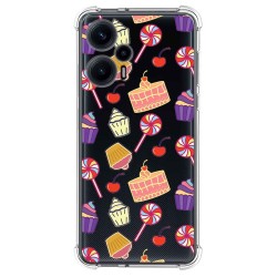 Funda Silicona Antigolpes para Xiaomi POCO F5 5G diseño Dulces 01 Dibujos