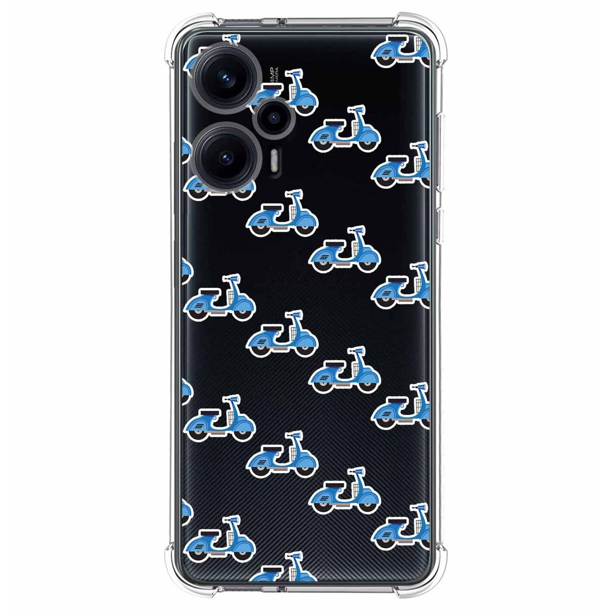 Funda Silicona Antigolpes para Xiaomi POCO F5 5G diseño Scooter Dibujos