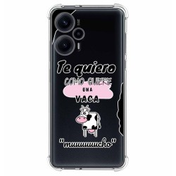 Funda Silicona Antigolpes para Xiaomi POCO F5 5G diseño Vaca Dibujos