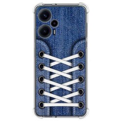 Funda Silicona Antigolpes para Xiaomi POCO F5 5G diseño Zapatillas 01 Dibujos