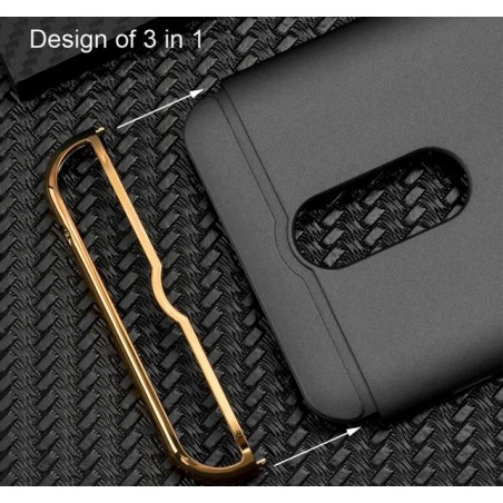 Funda Hybrid 3 En 1  Negra  para Xiaomi Redmi 5 Plus
