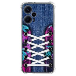 Funda Silicona Antigolpes para Xiaomi POCO F5 5G diseño Zapatillas 06 Dibujos