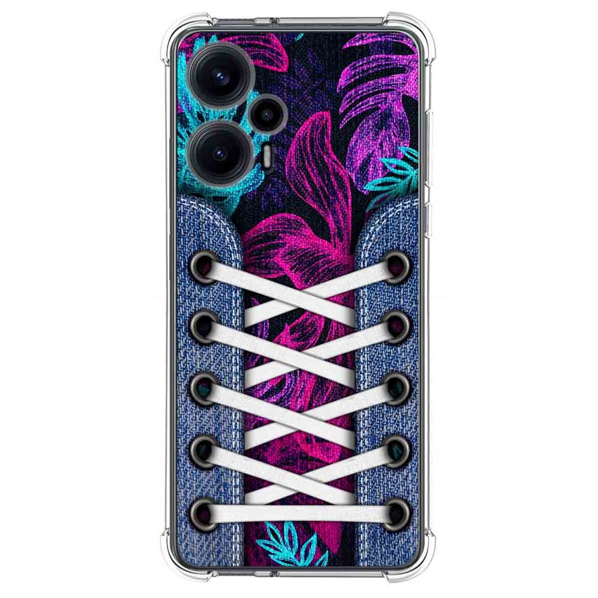 Funda Silicona Antigolpes para Xiaomi POCO F5 5G diseño Zapatillas 07 Dibujos