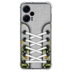 Funda Silicona Antigolpes para Xiaomi POCO F5 5G diseño Zapatillas 08 Dibujos
