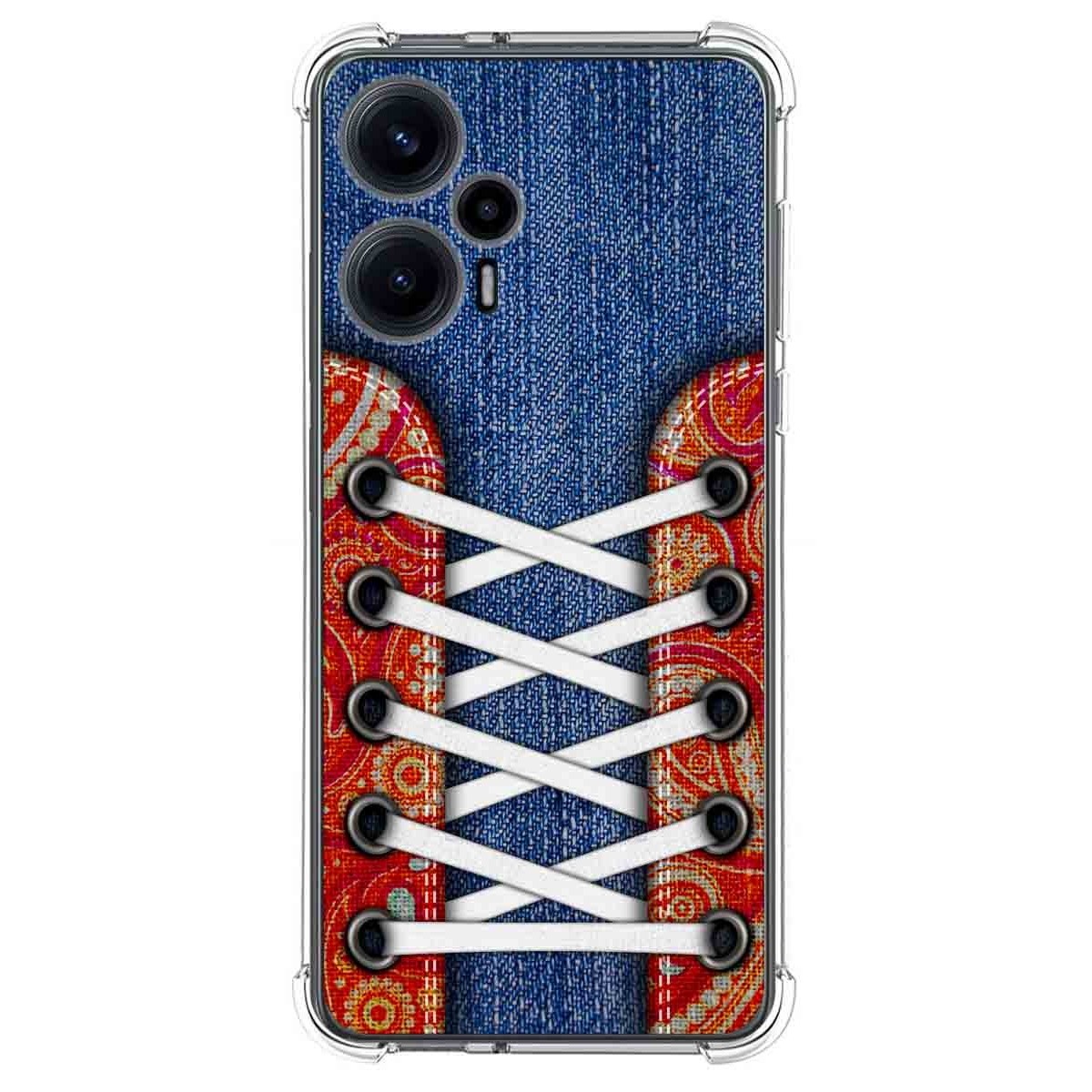 Funda Silicona Antigolpes para Xiaomi POCO F5 5G diseño Zapatillas 11 Dibujos