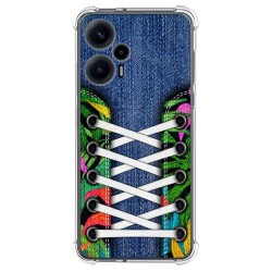 Funda Silicona Antigolpes para Xiaomi POCO F5 5G diseño Zapatillas 13 Dibujos