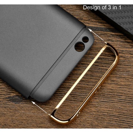Funda Hybrid 3 En 1  Negra  para Xiaomi Redmi 5A 5"