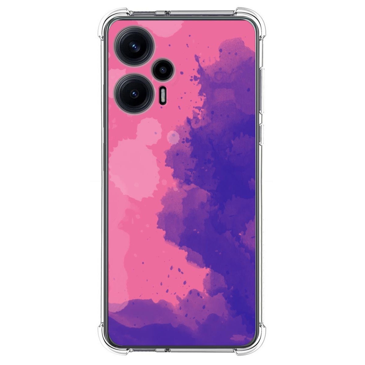 Funda Silicona Antigolpes para Xiaomi POCO F5 5G diseño Acuarela 07 Dibujos