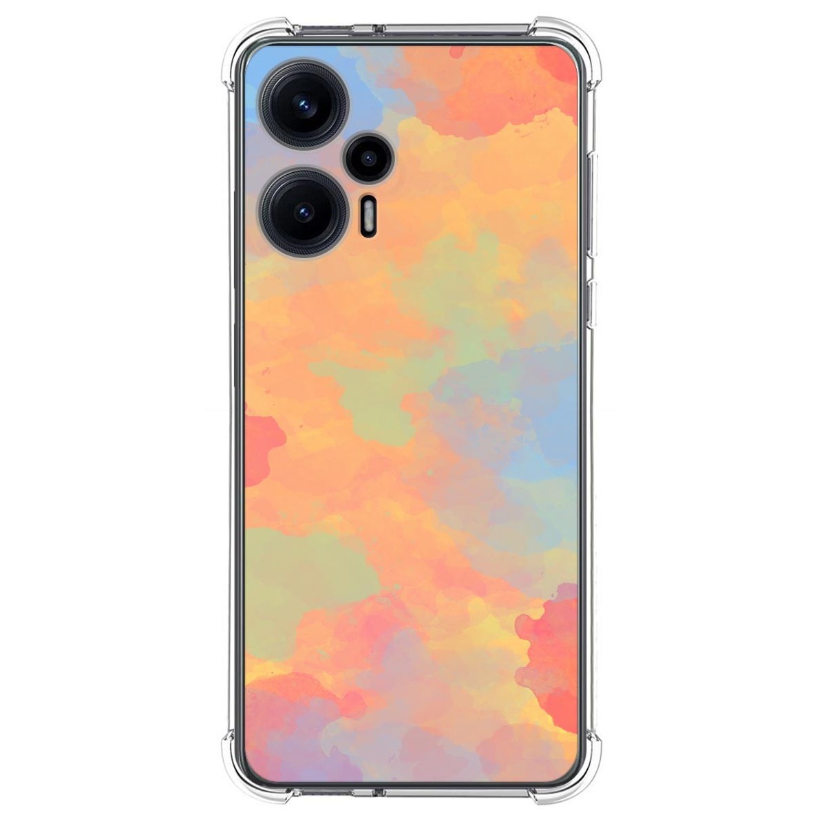 Funda Silicona Antigolpes para Xiaomi POCO F5 5G diseño Acuarela 08 Dibujos