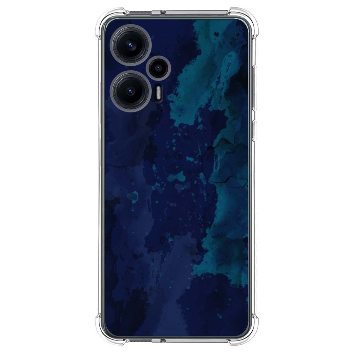 Funda Silicona Antigolpes para Xiaomi POCO F5 5G diseño Acuarela 13 Dibujos