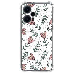 Funda Silicona Antigolpes para Xiaomi POCO F5 5G diseño Flores 01 Dibujos